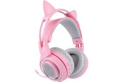 Tai nghe Somic G951 Virtual 7.1 Kitty Ear Pink Gaming Headset