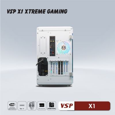 Case VSP X1 Extreme Gaming (Black / White)