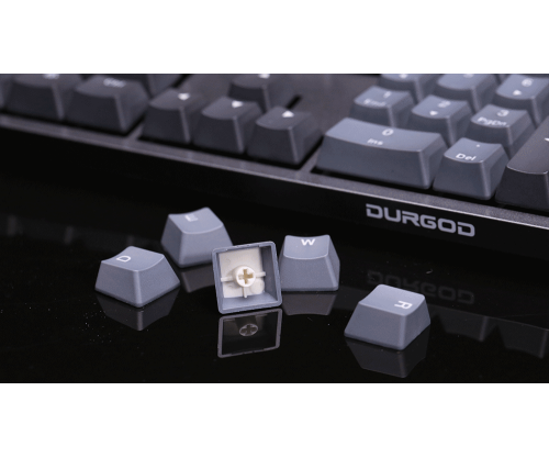 BÀN PHÍM CƠ DURGOD TAURUS K320 SPACE GRAY - TKL (CHERRY-SILENT RED SWITCH)