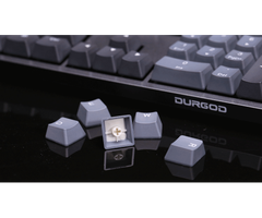 BÀN PHÍM CƠ DURGOD TAURUS K320 SPACE GRAY - TKL (CHERRY-SILENT RED SWITCH)