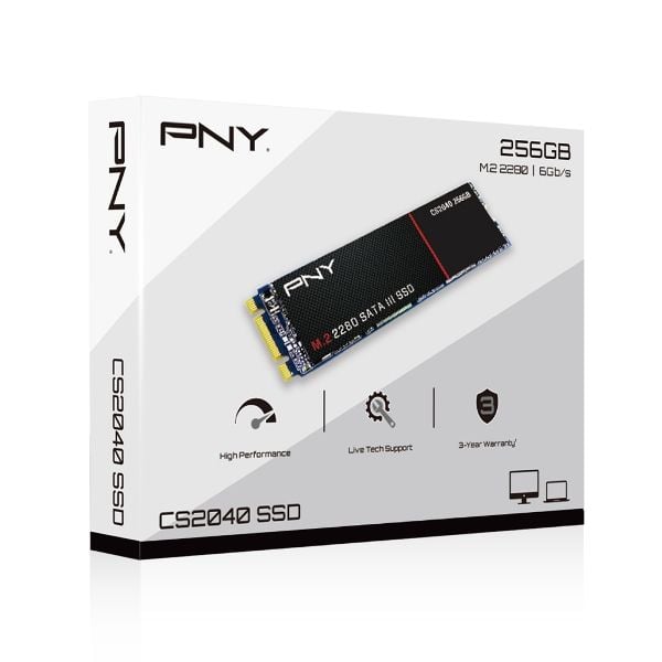 SSD M.2 PNY CS2040 256G (SATA III)