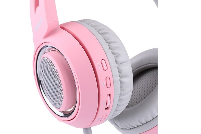 Tai nghe Somic G951 Virtual 7.1 Kitty Ear Pink Gaming Headset