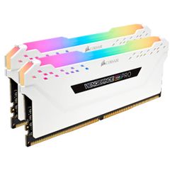 Ram Corsair Vengeance PRO RGB White 2x8G - Bus 3000