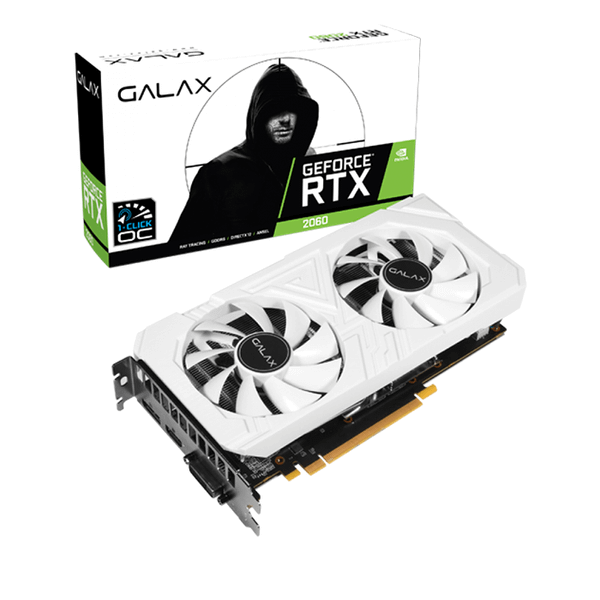 VGA GALAX RTX 2060 6GB GDDR6 EX White