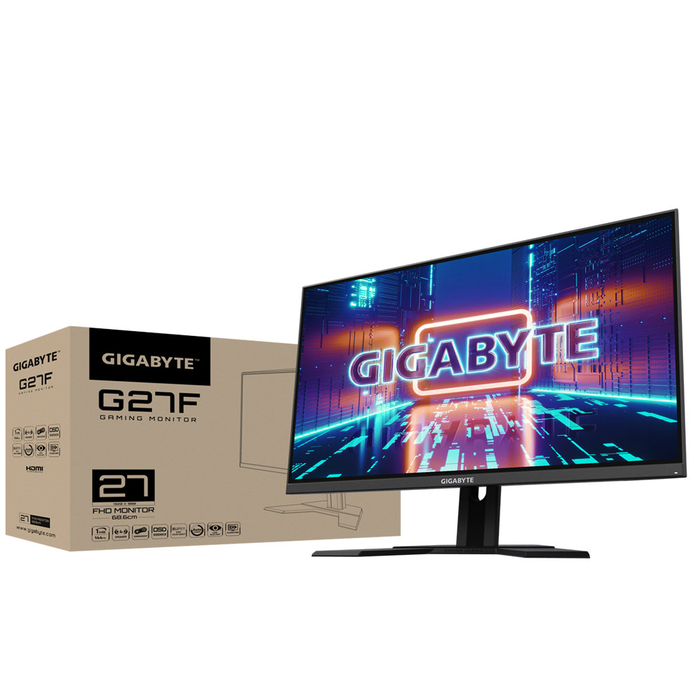 Màn hình Gigabyte G27F Gaming 1ms 144Hz IPS FHD