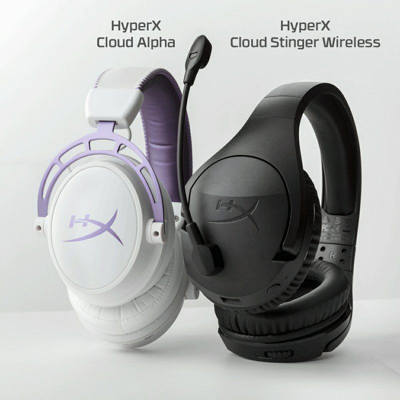 Tai nghe HyperX Cloud Alpha White Purple