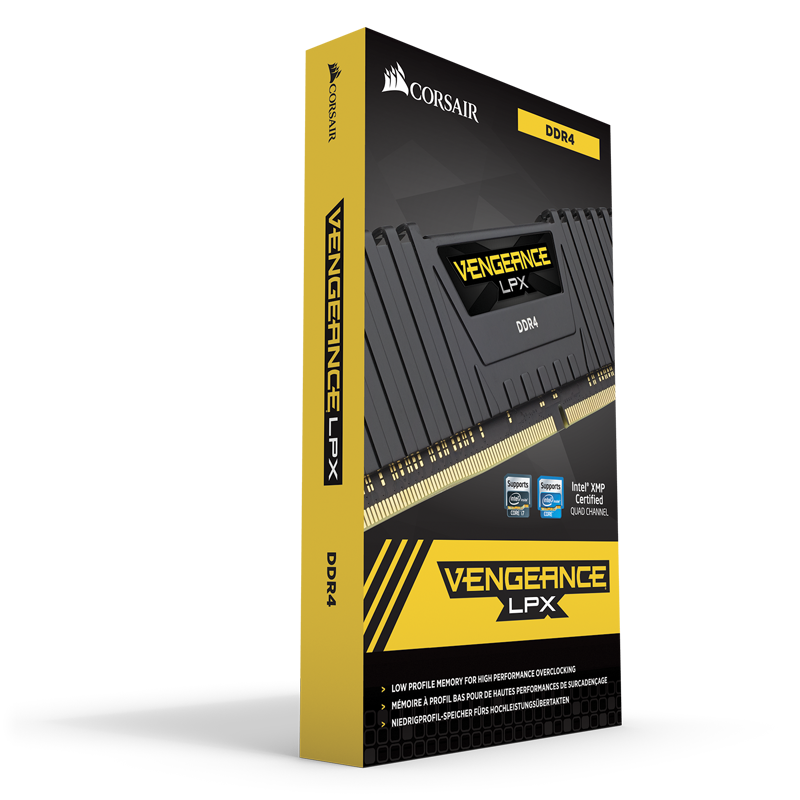 Ram Corsair DDR4 Vengeance LPX 16GB (2X8GB) 2666 C16 Black