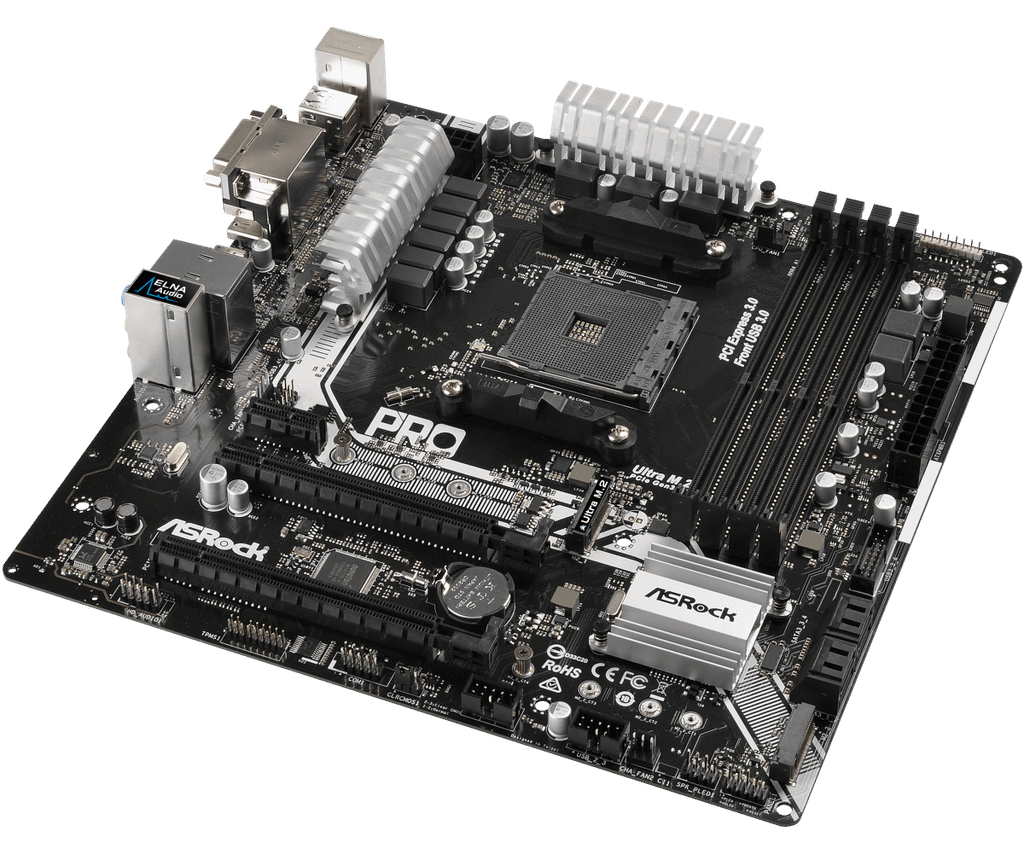 Mainboard ASRock A320M Pro4 - Socket AM4