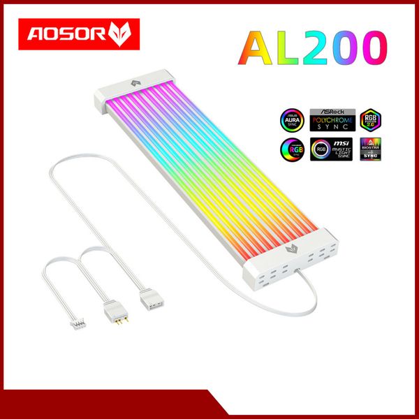 Cover led AOSOR AL200 cho CPU và VGA