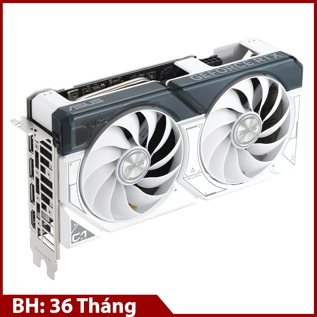 VGA ASUS Dual RTX 4060 Ti White OC Edition 8GB GDDR6