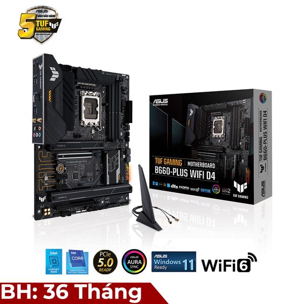 Mainboard ASUS TUF GAMING B660-PLUS WIFI D4