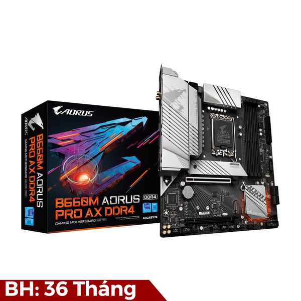 GIGABYTE B660M AORUS PRO AX DDR4 (rev. 1.x)