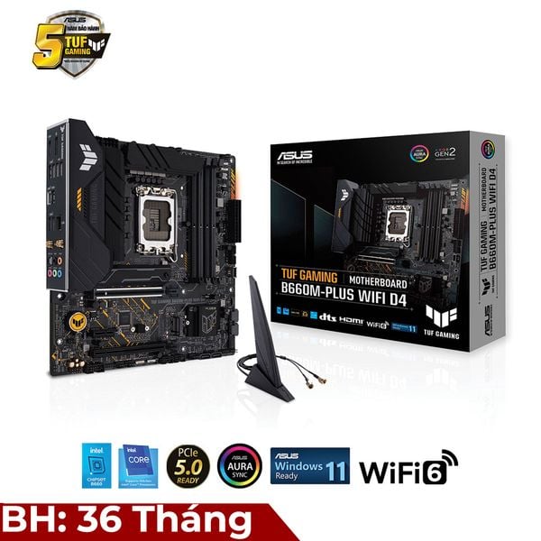 Mainboard ASUS TUF GAMING B660M-PLUS WIFI D4