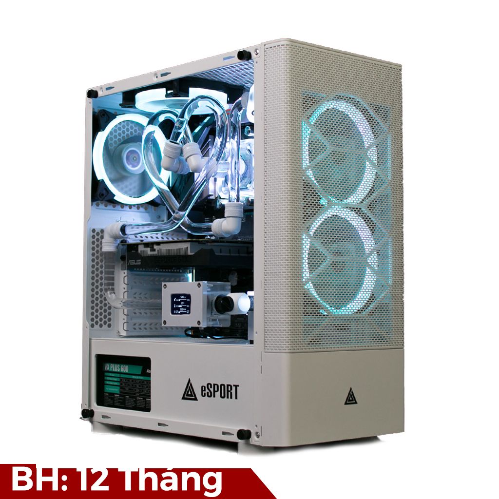 Case VSP B86 Full ATX (Black - White - Pink )