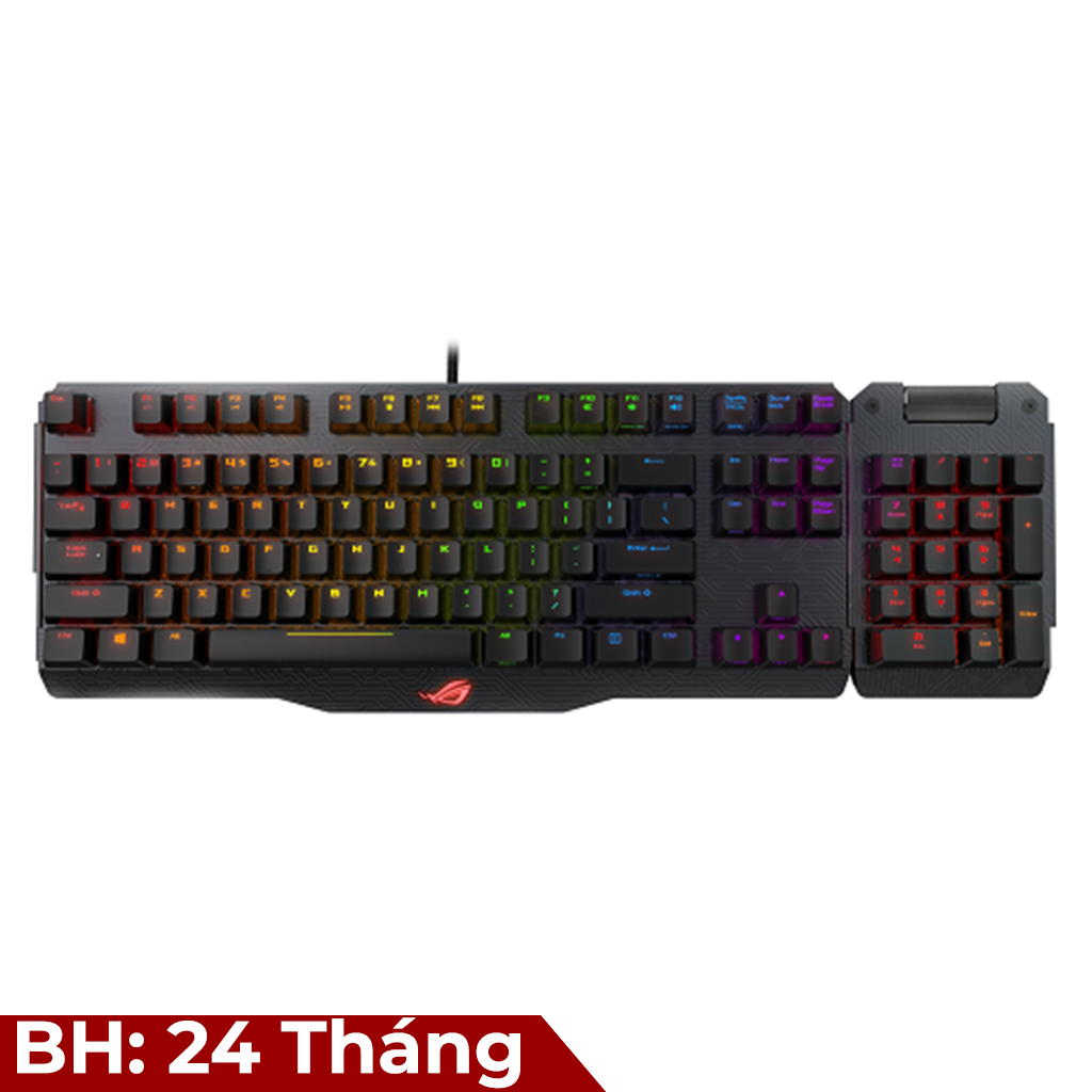Bàn phím Asus ROG Claymore Mechanical - Red Switch Cherry