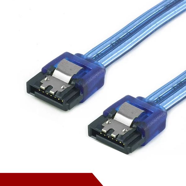 Cáp SATA III UV Blue 6Gbps