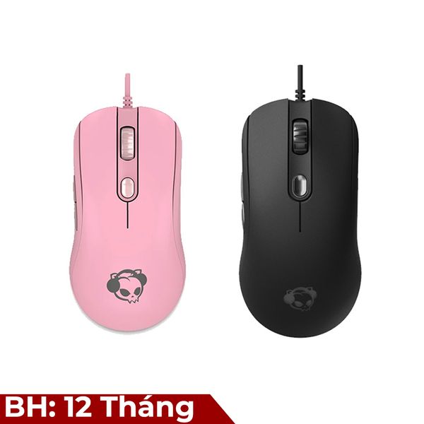 Chuột AKKO AG325 Gaming đen hồng