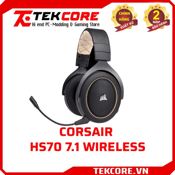 Tai nghe Corsair HS70 7.1 Wireless