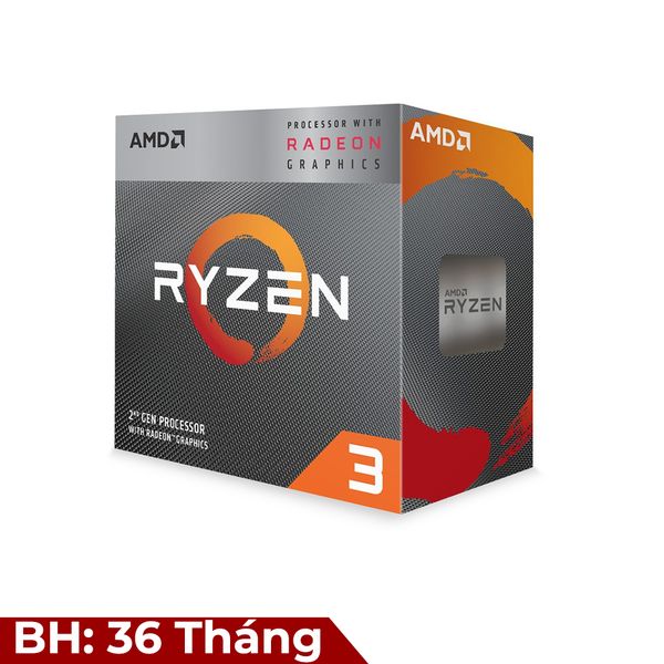 CPU AMD Ryzen 3 3200G 3.6 GHz (4.0 GHz Turbo)