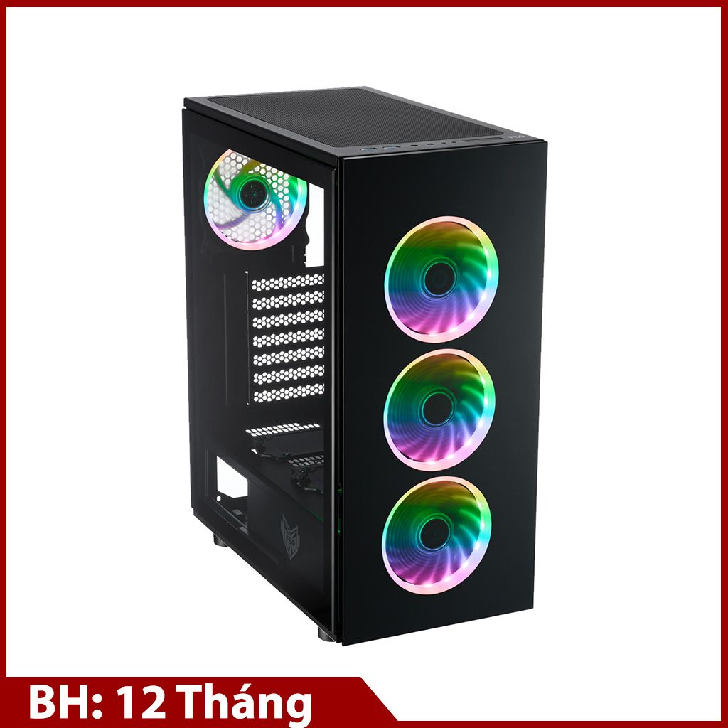 Case FSP CMT340 ATX Case 4 Fans ARGB