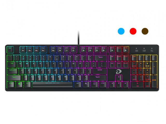 Bàn phím cơ Dare-U DK1280 RGB