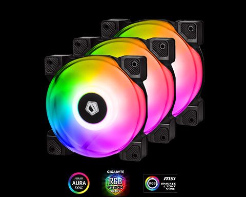 Fan ID-cooling DF-12025 A-RGB TRIO