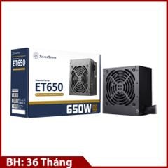 Nguồn Silver Stone Essential ET650-B 650W (80 PLUS Bronze)