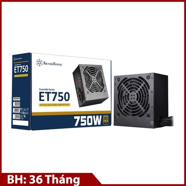 Nguồn Silver Stone Essential ET750 750W (80 PLUS GOLD)