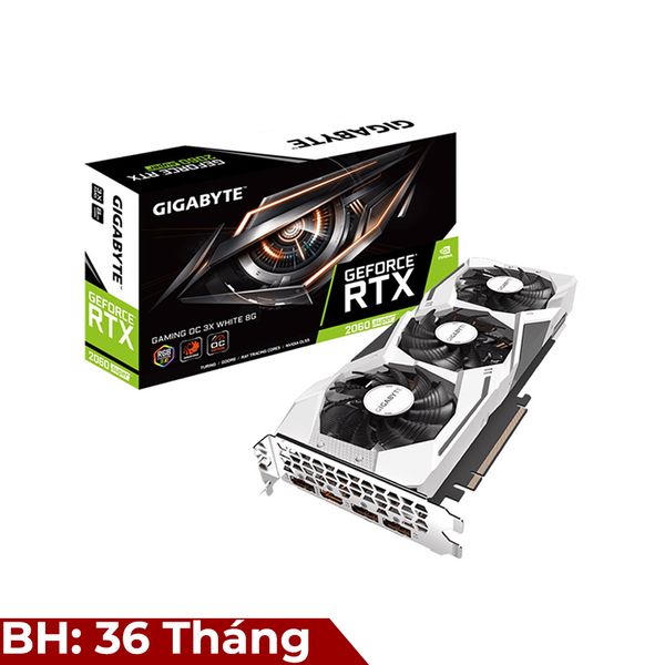 GIGABYTE RTX 2060 SUPER GAMING OC 3X WHITE 8G (rev. 2.0)