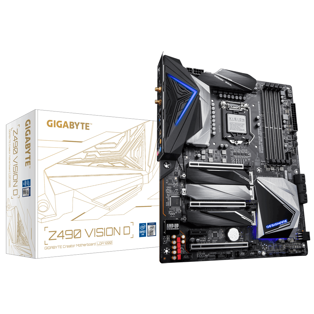 Mainboard Gigabyte Z490 VISION D