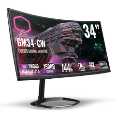 Màn hình Cooler Master GM34-CW cong 144hz 2K