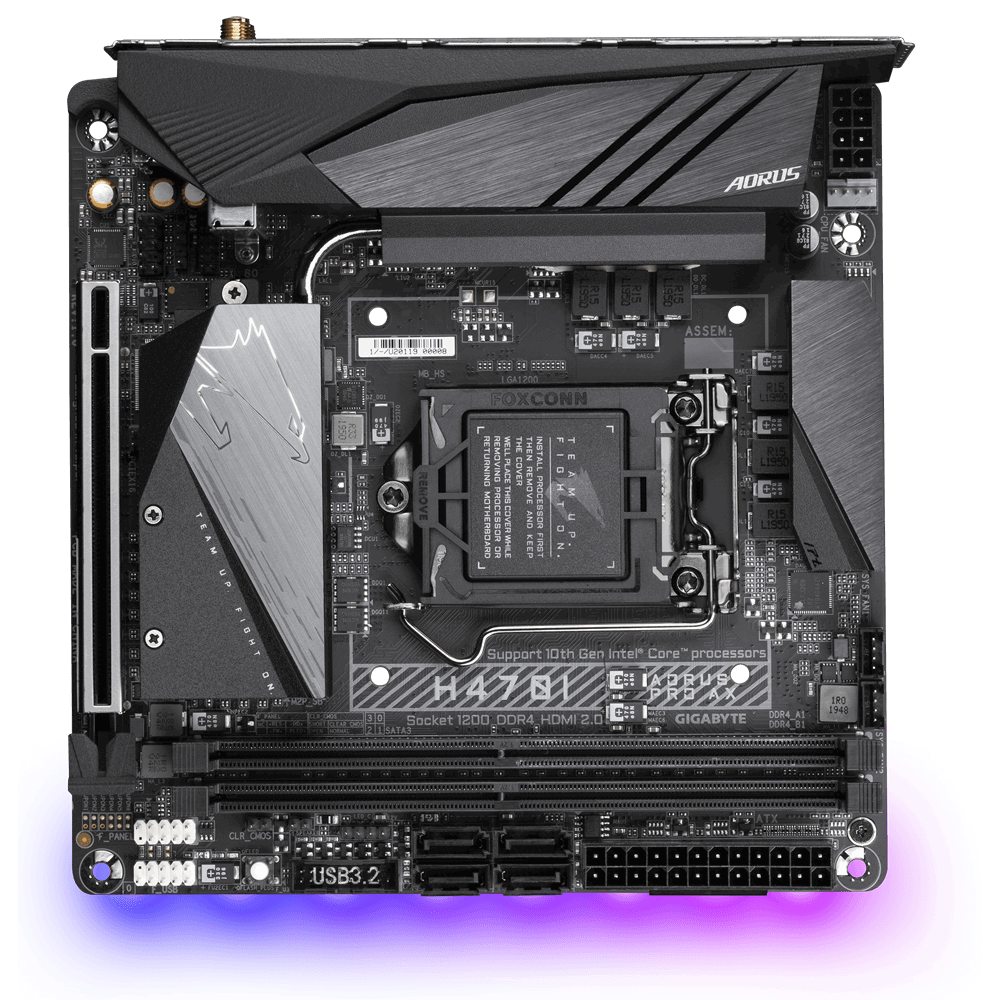 Mainboard Gigabyte H470I AORUS PRO AX