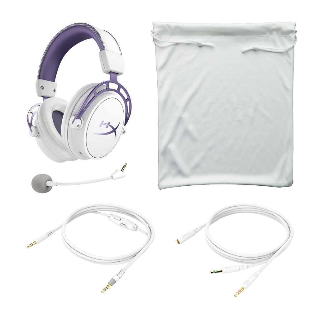 Tai nghe HyperX Cloud Alpha White Purple