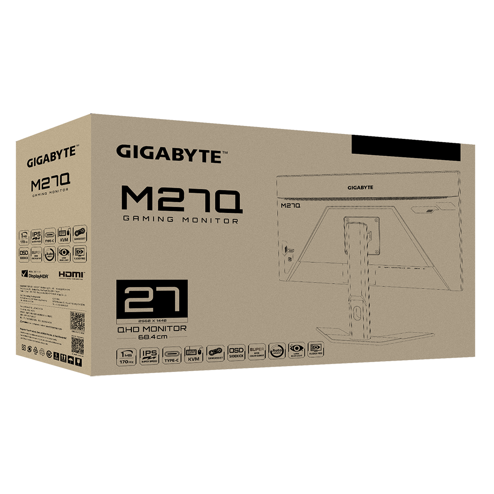 Màn hình GIGABYTE M27Q 27