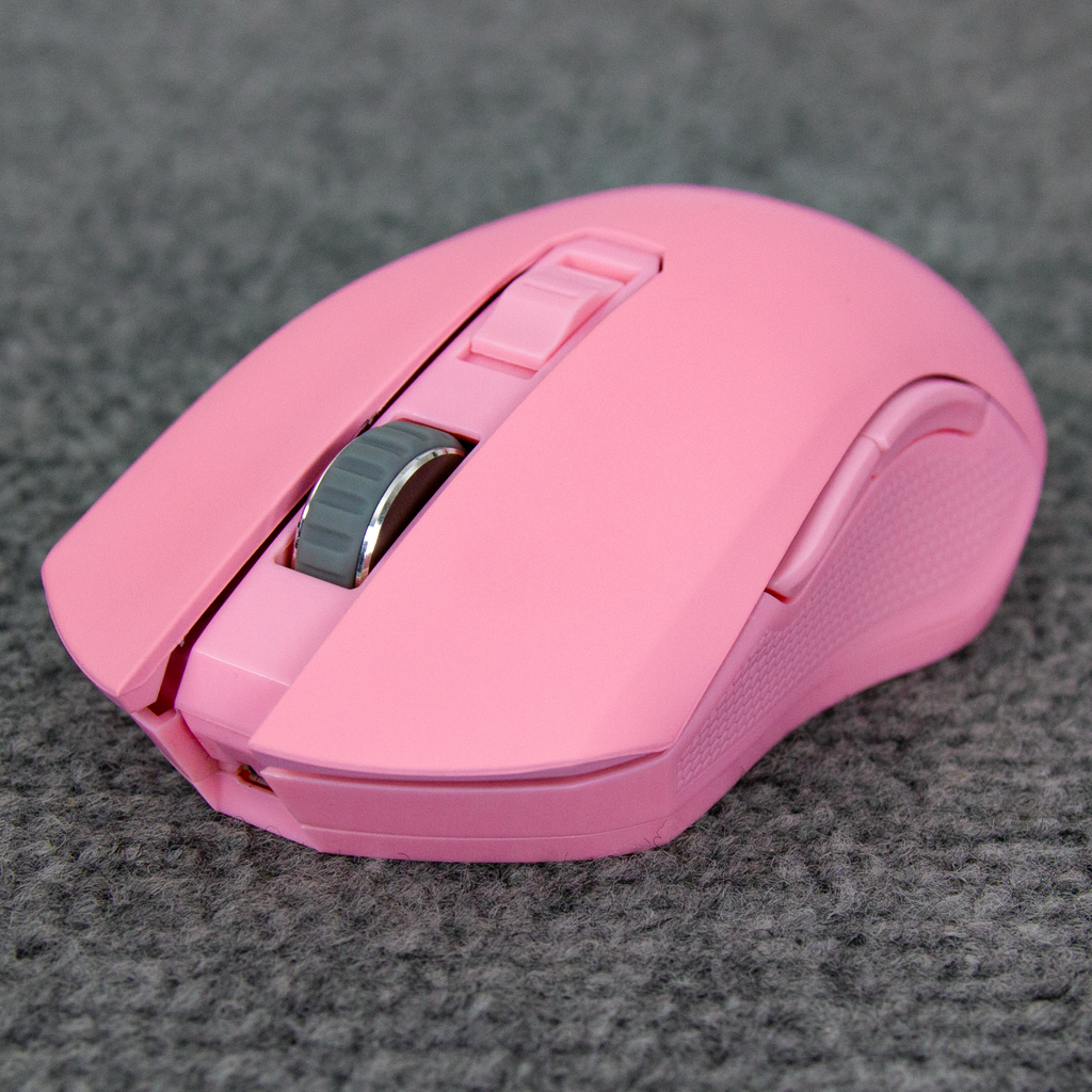 Chuột DareU không dây EM905 Pro RGB Pink/Black