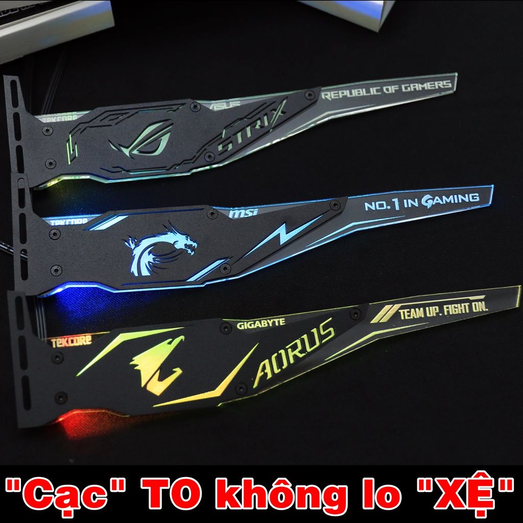 Giá đỡ CARD TEKCORE STEEL - LED DIGITAL RGB