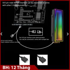Tản Nhiệt M.2 Nvme 5V 3PIN ARGB SSD Cho M.2 2280