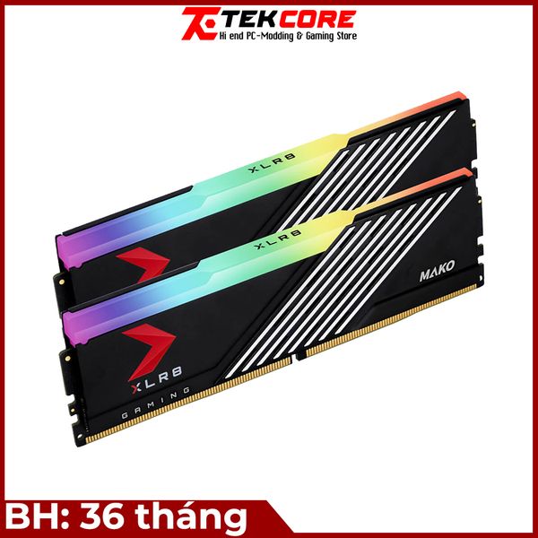 Ram PNY XLR8 DDR5 6000MHz MAKO RGB 32GB (2x16GB)