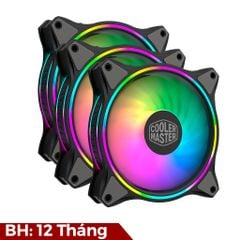 Fan Cooler Master MF120 Halo 3 in 1 (Bộ 3 fan)