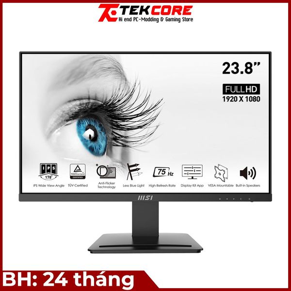 Màn Hình MSI Pro MP243 BLACK 24 inch IPS 75hz