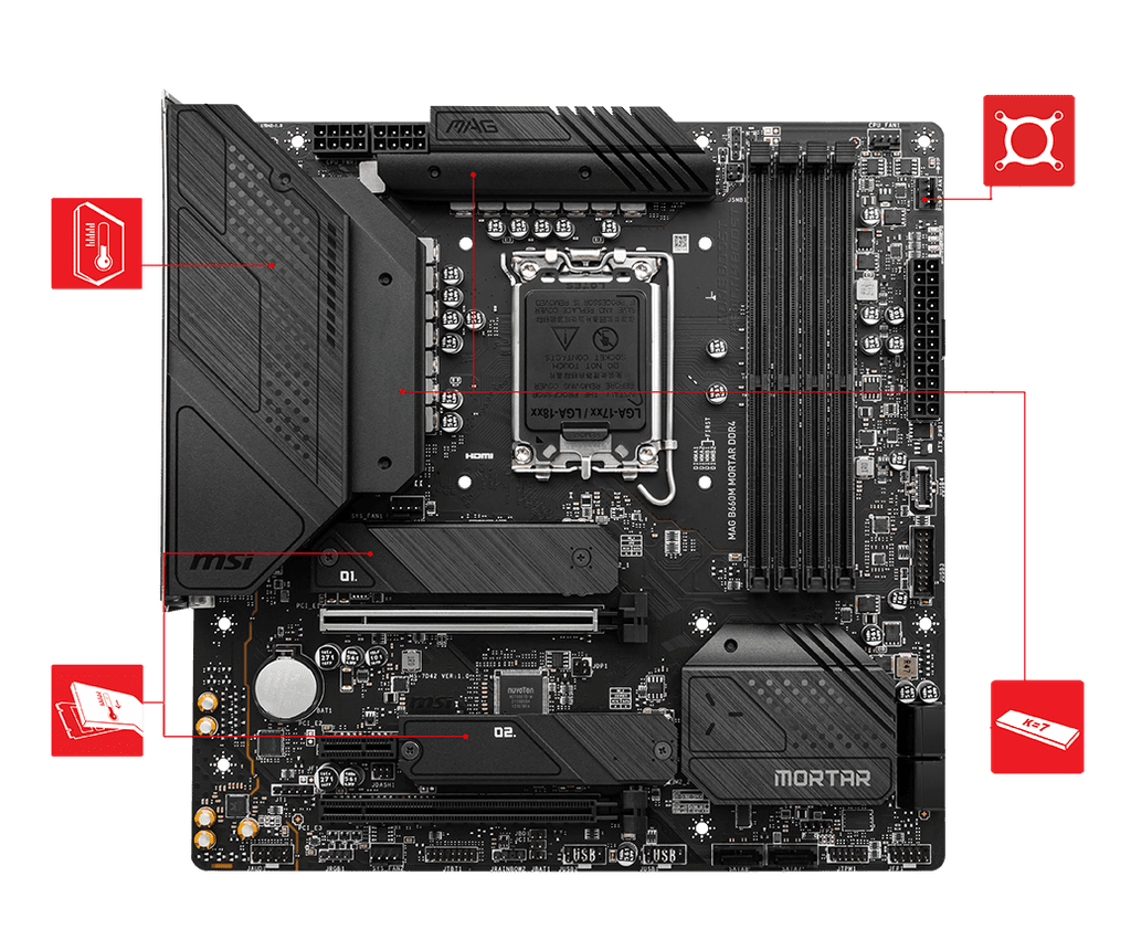 MSI MAG B660M MORTAR DDR4