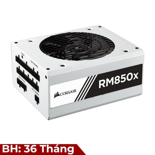 Nguồn Corsair RM850x White - 80 Plus Gold - Full Modul