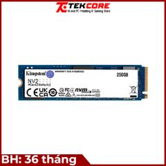 SSD Kingston NV2 M.2 PCIe Gen4 x4 NVMe 250G SNV2S/250G