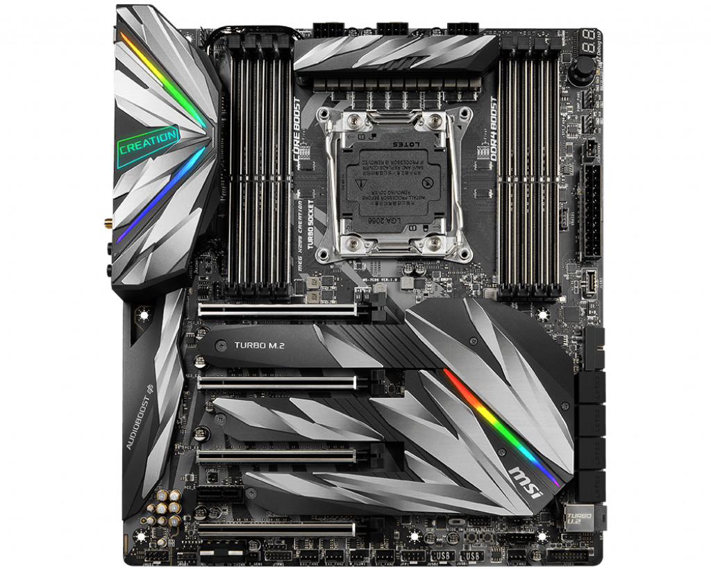 Mainboard MSI MEG X299 CREATION - Socket 2066