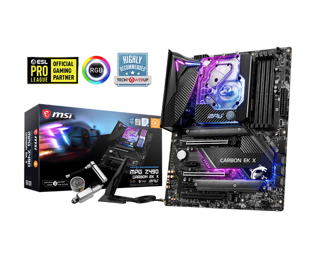 Mainboard MSI MAG Z490 Carbon EK X - Intel 10th LGA1200