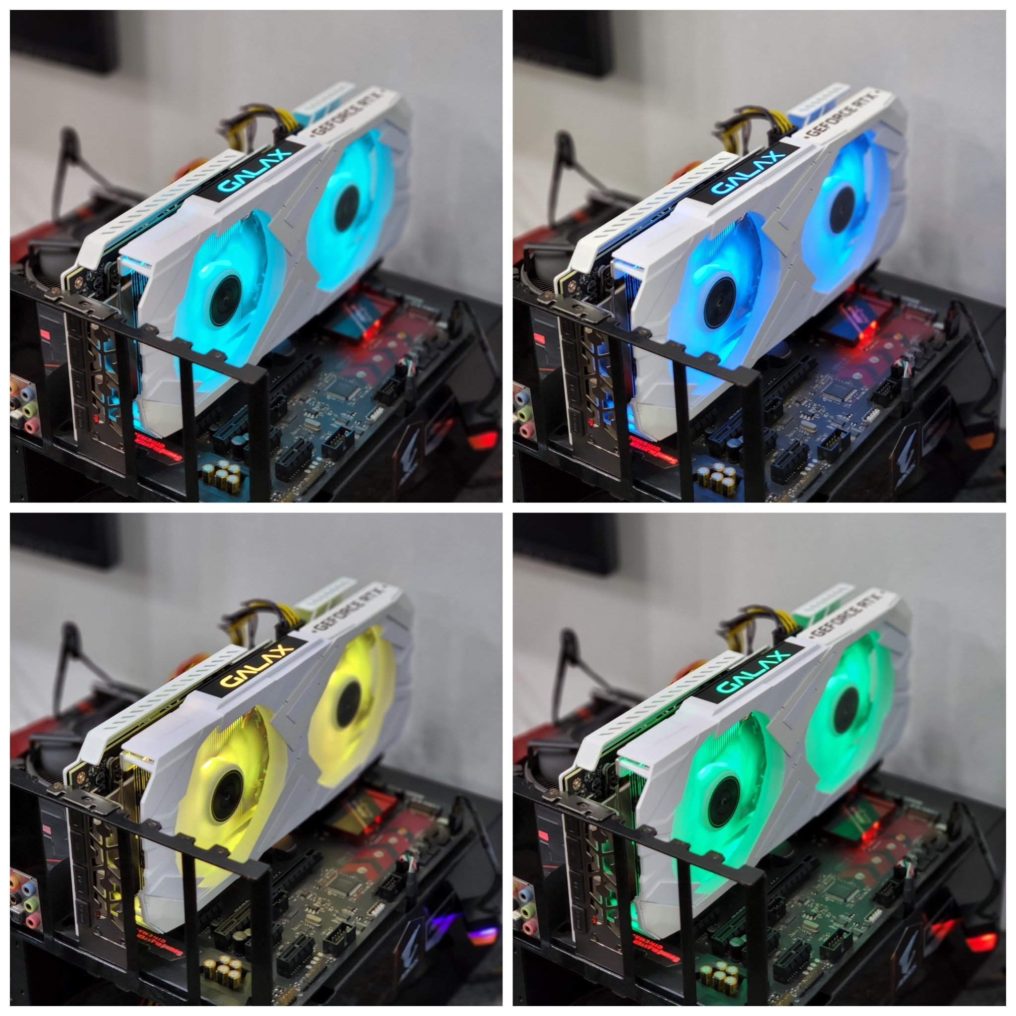 Galax 3060 White GALAX GeForce RTX 3060 EX White (1-Click OC