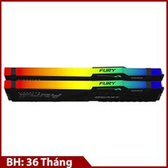 Ram PC Kingston Fury Beast RGB 64GB 5600MHz DDR5 (2x32GB) KF556C40BBAK2-64