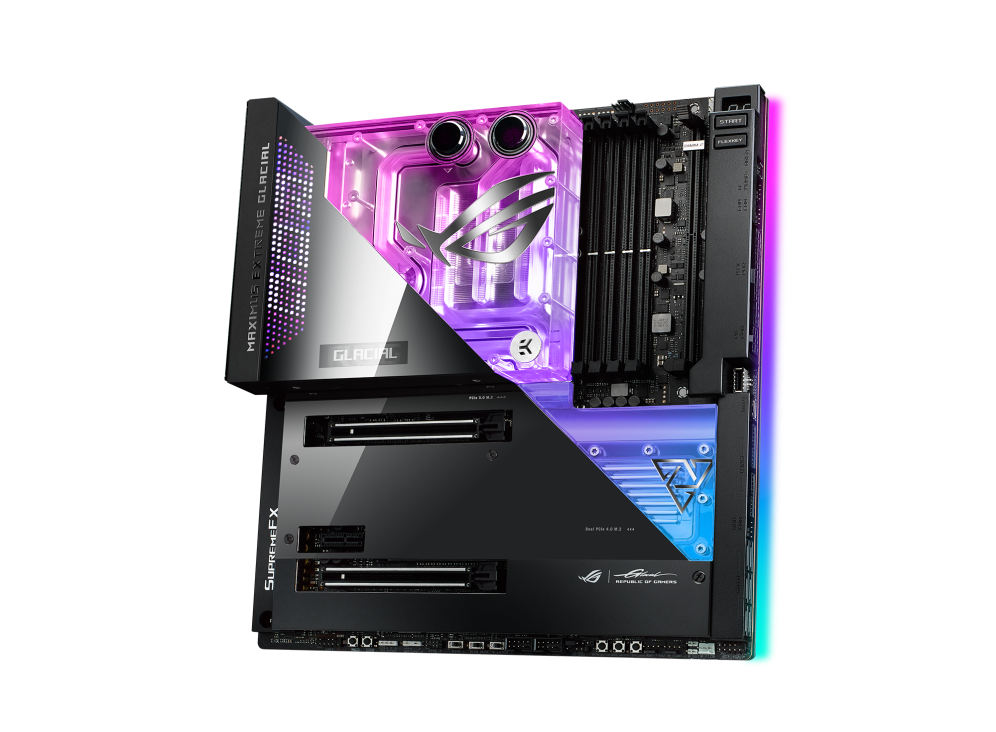 Mainboard ASUS ROG MAXIMUS Z690 EXTREME GLACIAL (Intel Z690, Socket 1700, ATX, 4 khe RAM DDR5)