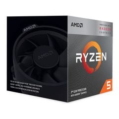 CPU AMD Ryzen 5 3400G 3.7 GHz (4.2 GHz Turbo)