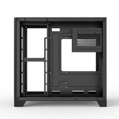 Case VITRA CRYSTAL S1 BLACK M-ATX